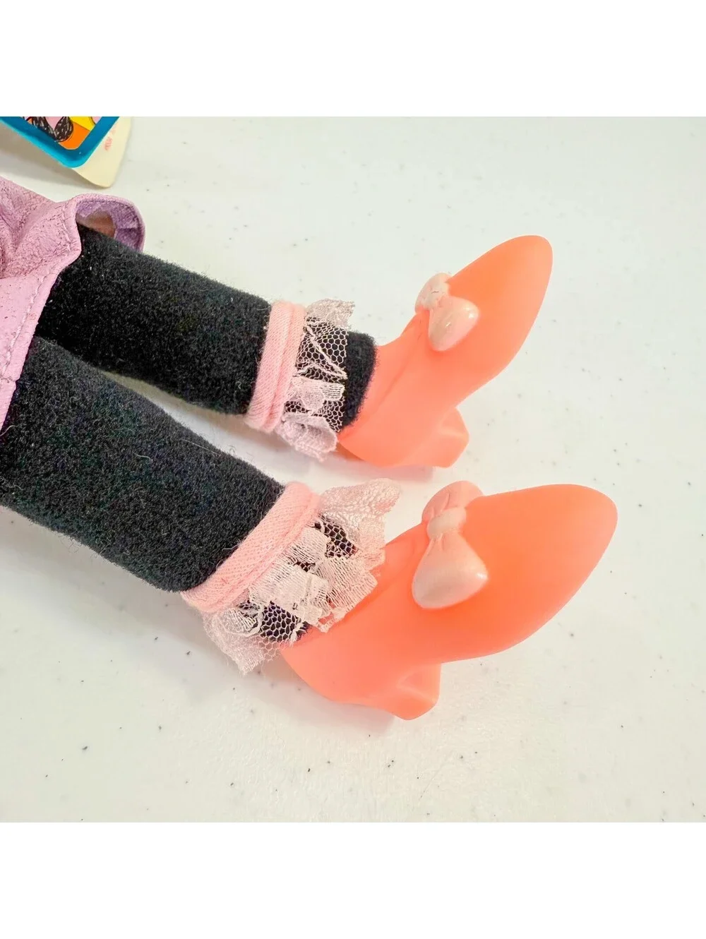 1986 Disney Totally Minnie Doll Applause #8534 Vinyl Head RARE MINI SKIRT & LACE